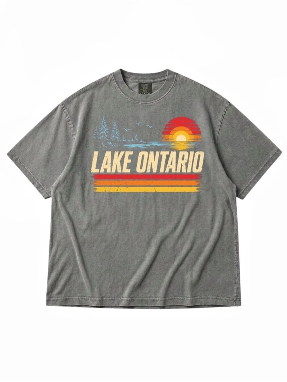 Comfort Colors Lake Ontario Graphic Tee Pepper & Yellow
